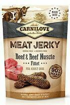 Carnilove Dog Jerky Beef with Beef Muscle Fillet 100g + Množstevná zľava