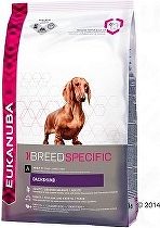 Eukanuba Dog Breed N. Dachshund jazvečík 2,5kg zľava