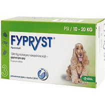 Fypryst Spot-on Dog M sol 1x1,34ml (10-20kg) 2 + 1 zadarmo