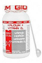 Giom dog Calcium+D3 200g plv