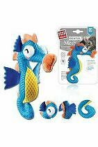 Hračka pre mačky GiGwi Dental Mesh Seahorse+catnip