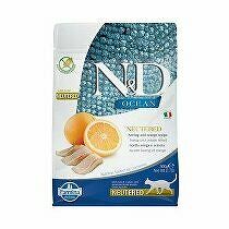 N&D OCEAN CAT NEUTERED Adult Herring & Orange 300g zľava