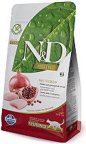 N&D PRIME CAT Neutered Chicken & Pomegranate 300g zľava