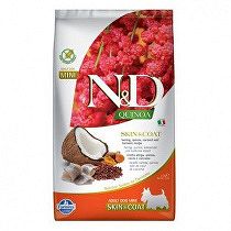 N&D Quinoa DOG Skin & Coat Herring &Coconut Mini 2,5kg zľava