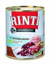 Rinti Dog hydinové srdiečka v konzerve 800g + Množstevná zľava zľava 15%