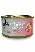 Schesir Cat Cons. Senior Wholefood Chicken/Kachna 70g + Množstevná zľava zľava 15%