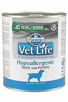 Vet Life Natural Dog Cons. Hypoaller Duck&Potato 300g