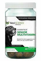 VetriScience Canine Plus Senior Multivitamín 60ks + Množstevná zľava