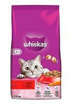 Whiskas Dry s hovädzím mäsom 3,8kg zľava