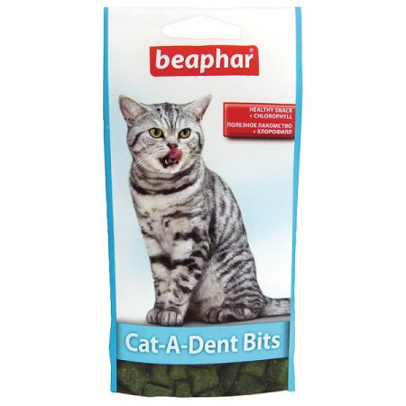 Beaphar pochúťka pre zdravé zuby Cat-A-Dent-Bits 35 g