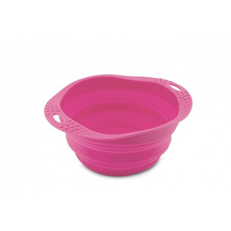 Beco bowl miska skladacia M ružová 18,5 cm