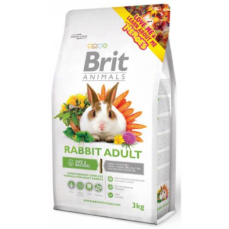 BRIT Animals RABBIT ADULT Complete 3kg