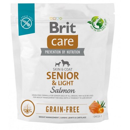 Brit Care granuly Dog Grain-free Senior & Light 1kg