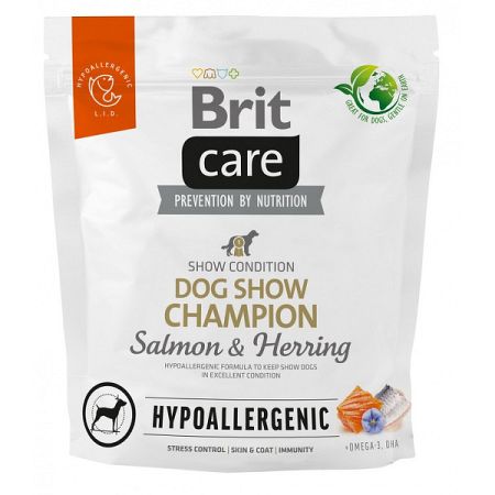 Brit Care granuly Dog Hypoallergenic Dog Show Champion 1kg