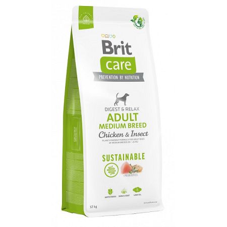 Brit Care granuly Dog Sustainable Adult Medium Breed 12kg