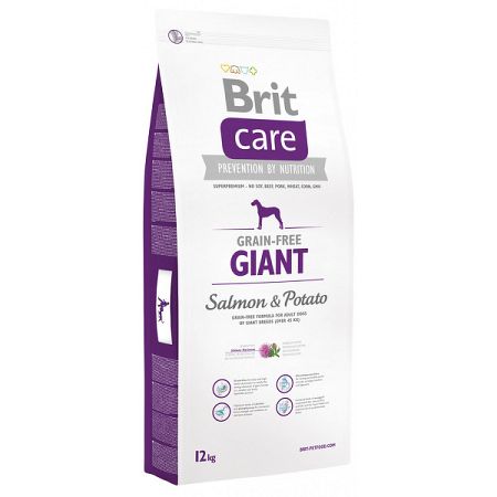 Brit Care granuly Grain-free Giant ryba a zemiaky 12 kg