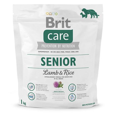 Brit Care granuly Senior jahňa a ryža 1 kg