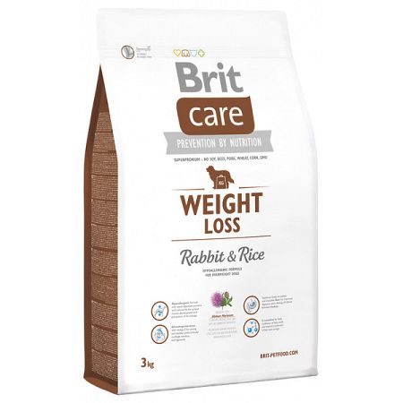 Brit Care granuly Weight Loss králik a ryža 3 kg