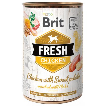 Brit Fresh Chicken with Sweet Potato 400 g