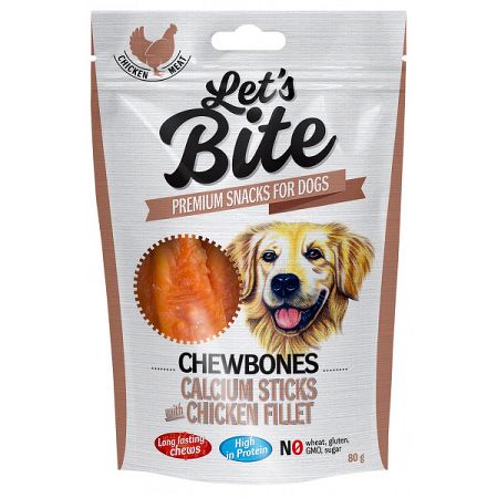 Brit Let´s Bite Chewbones Calcium Sticks with Chicken Fillet 300g