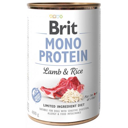 Brit Mono Protein jahna a hneda ryza 400 g