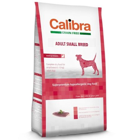 Calibra granuly Dog GF Adult Small Breed Duck 7 kg