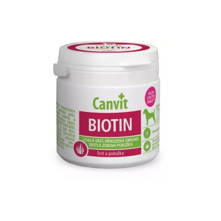 Canvit Biotin pre psov na srsť 100 g