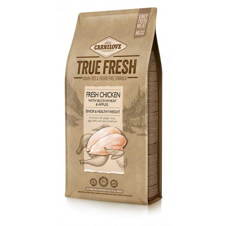 Carnilove True Fresh granuly Senior & Healthy Weight kuracie 11,4kg