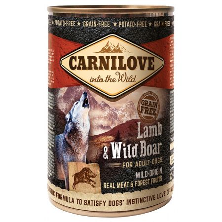 Carnilove Wild Meat Lamb & Wild Boar 400 g