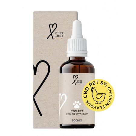 CurePoint CBD olej pre zvieratá kura 10 ml