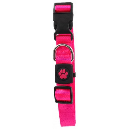 Dog Fantasy Active Dog Premium obojok L 2,5x45-68cm ružový