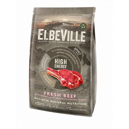 ELBEVILLE granuly Adult All Breeds Fresh Beef High Energy 1,4kg