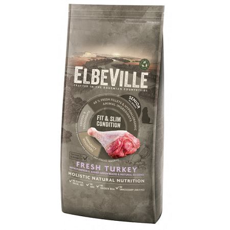 ELBEVILLE granuly Senior All Breeds Fresh Turkey Fit and Slim Condition 11,4kg