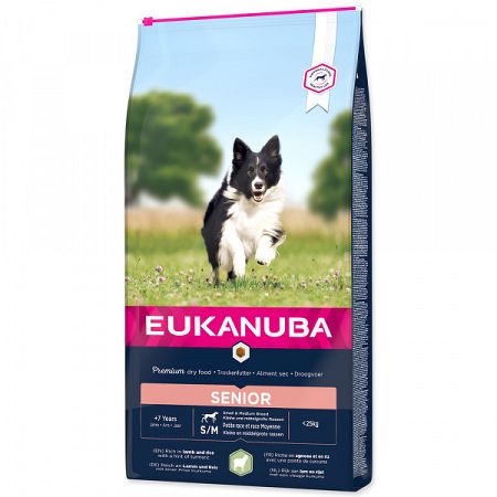 Eukanuba granuly Mature & Senior jahňa a ryža - 12 kg