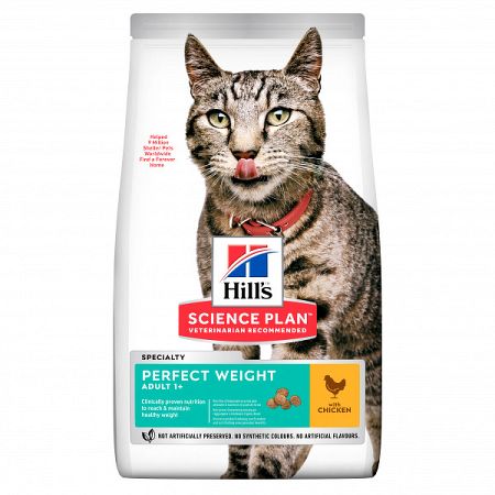 Hill´s Science Plan Feline Adult Perfect Weight Chicken 7kg