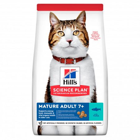 Hill´s Science Plan Feline Mature Adult 7+ Tuna 10kg