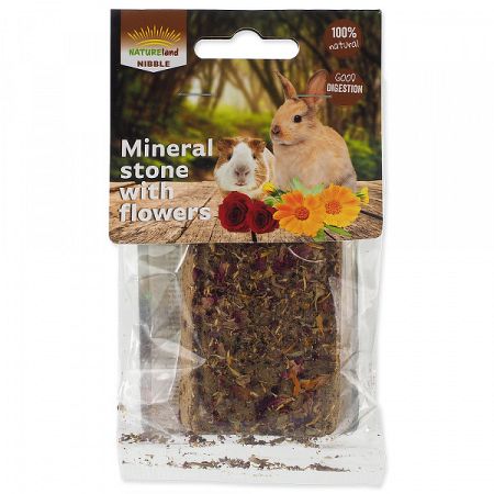 Kameň Nature Land Nibble minerálne s kvetmi 100 g