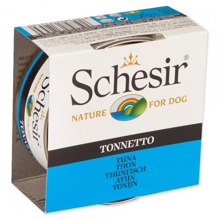 Konzerva SCHESIR Dog tuniak v zele 150g