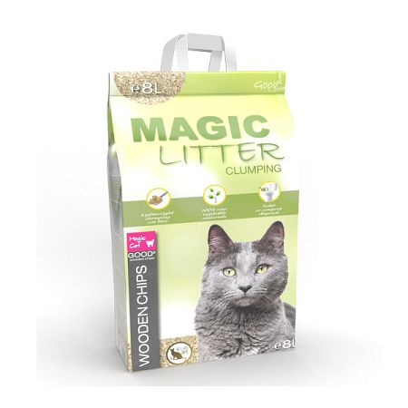 Magic Litter kočkolit Wooden Chips 8 l