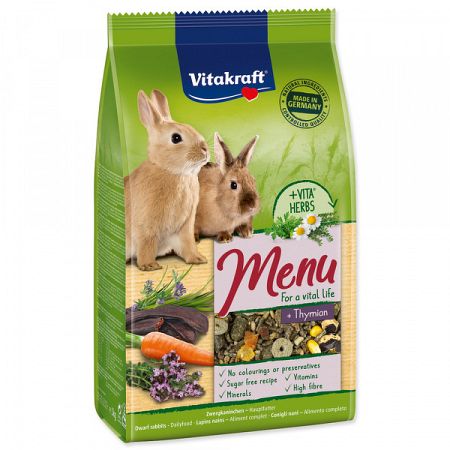 Menu Rabbit Thymian aroma soft bag 1kg