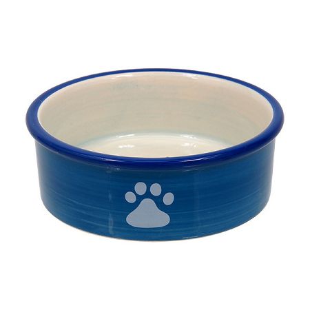 Miska MAGIC CAT keramická mačacia labka modrá 12,5 cm