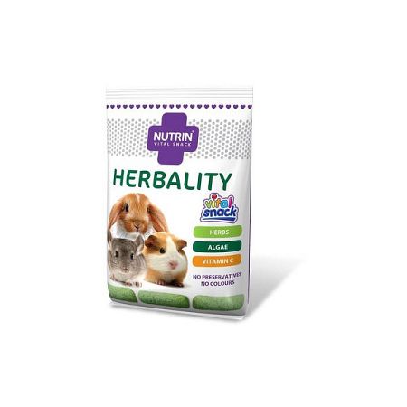 NUTRIN Vital Snack HERBALITY (pre zajace, morčatá, činčily a osmáky) 100g