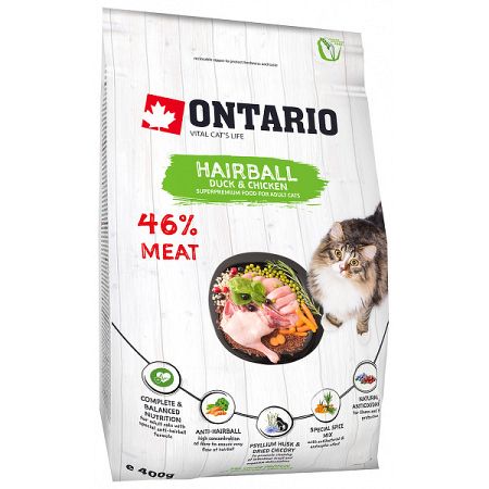 Ontario Cat Hairball 0,4kg