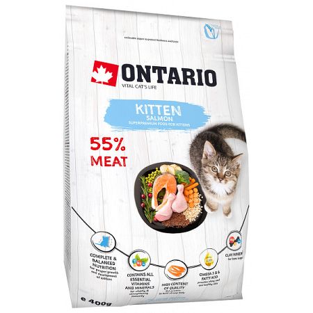 Ontario Kitten losos 0,4kg