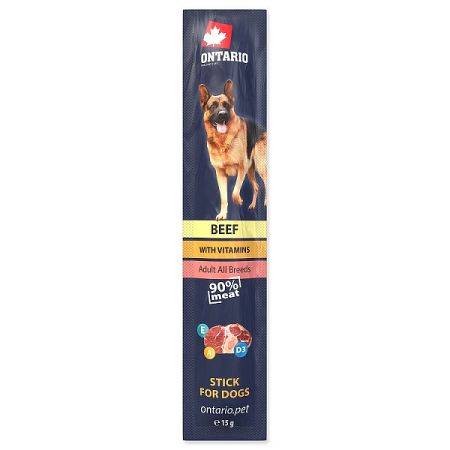 ONTARIO Stick for dogs beef 15g