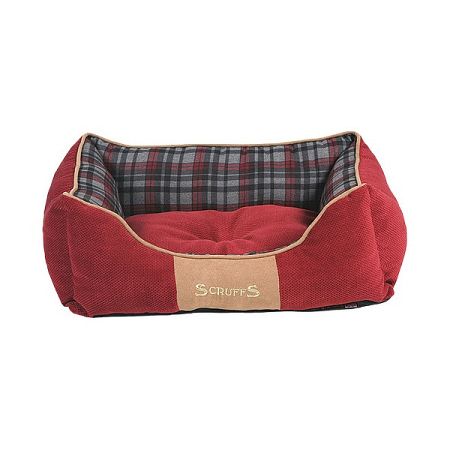 Pelech SCRUFFS Highland Box Bed červený 50cm