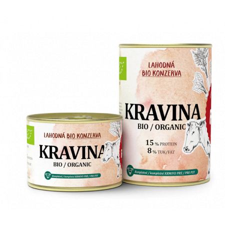 Pet Farm Family dog konzerva BIO kravina - hovädzie 400 g