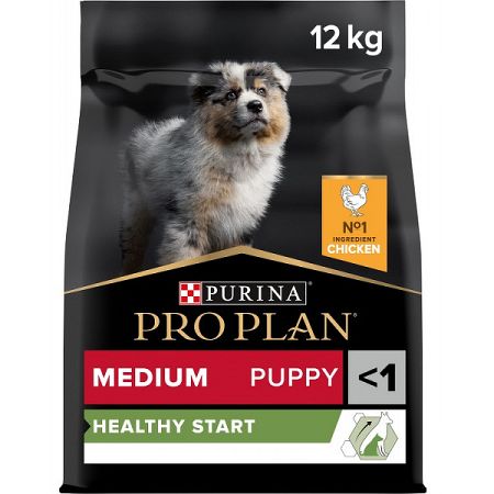 Pro Plan granuly Medium Puppy Healthly start kuracie 12kg