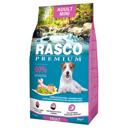 Rasco Premium dog granuly Adult Small 3 kg