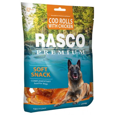 Rasco Premium tresčie rolky obalené kuracím mäsom 230g